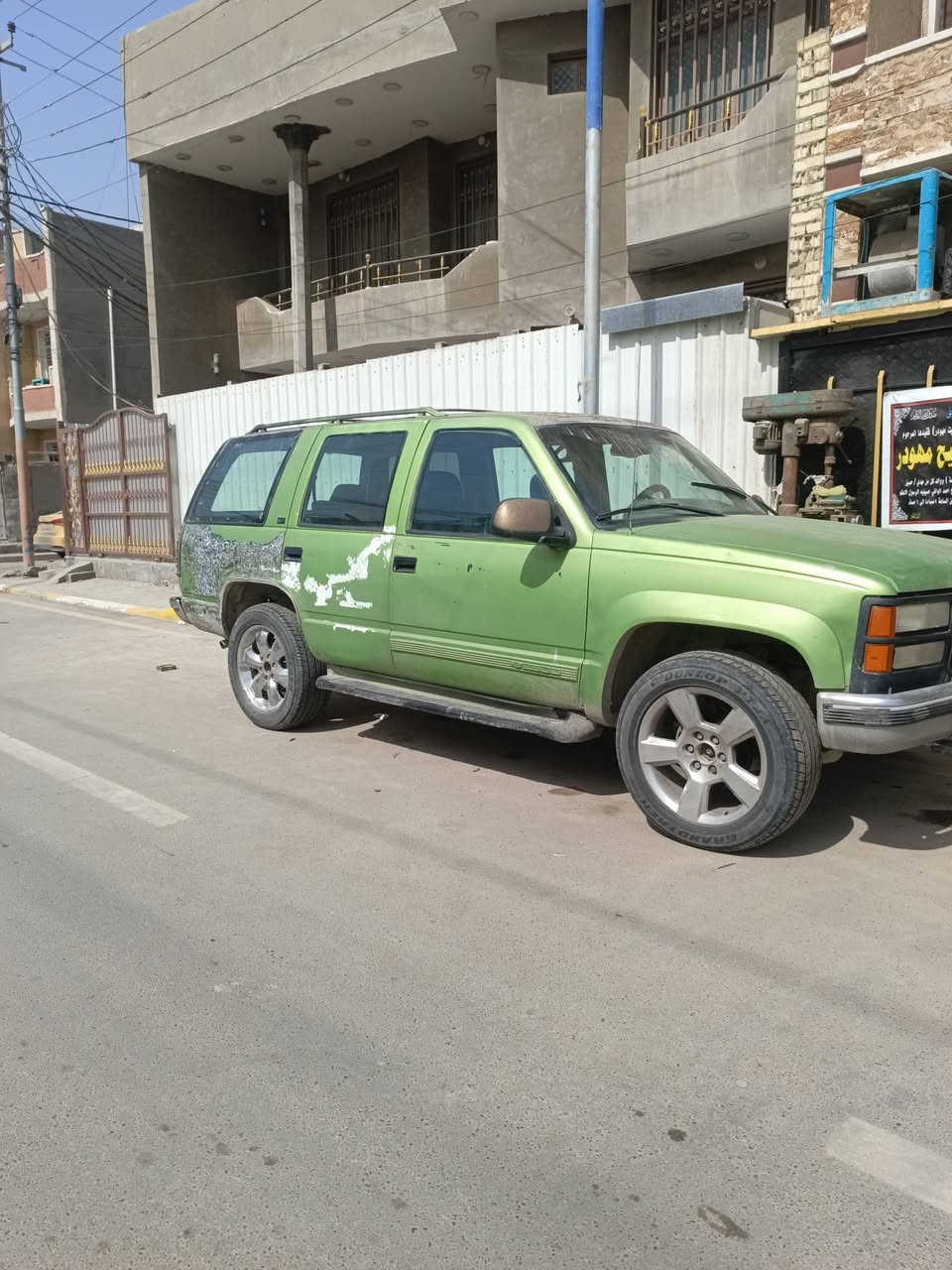 جمسي بترن ٩٤ محرك ٣٥٠ كير ٧٠٠ جدد بسمي رقم صلاح الدين وين ماكان تحول يراد له صبغ السعر٤٥ ورقه وبين مجال بغداد الشعب حي البساتين ***********
