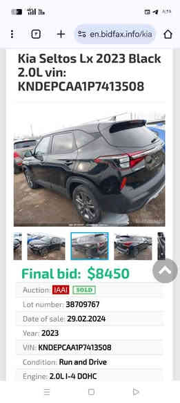 السلام عليكم
كيا سليتوس وارد امريكي موديل2023
حادث /الجاملغ المامي صور الحادث مرفقه بلمنشور  ايرباك سليم  
مواصفات  
محرك 2000
شاشه متصله 
رادار امامي تحديد المسار وتوقف ذاتي 
3 انظمه قياده 
ويل 17 
مرقم بغداد انكليزي 
العنوان بغداد حي اور 
السعر 163 وبيها مجال بسيط 
‏‪***********‬‏
***********
