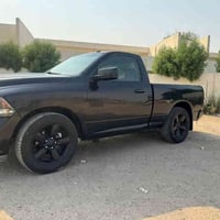 دودج رام كلاسك 2018  تك قماره بدي قصيييير  حجم المحرك V6  الضرر جاملغ ...