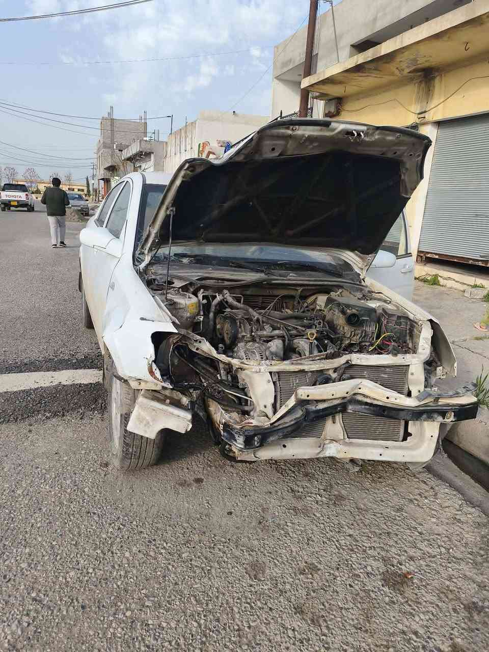 ئەم ئۆتۆمبێلە بۆ فرۆشتن
شێری تیگۆ مۆدێل 2013 تحویل وکالە 
ئەو دعمەی هەیە بە دعم دەفرۆشم نزیکەی10ورقە غەرامەی لەسەر رەقەم هەولێرە 
 نرخی  35ورقە کمێ مجاڵ 
هەر کەسێک کریارە دەتوانێ پەیوەندی بکات
 ناو نیشان قەزای بەردەڕەش 
***********
