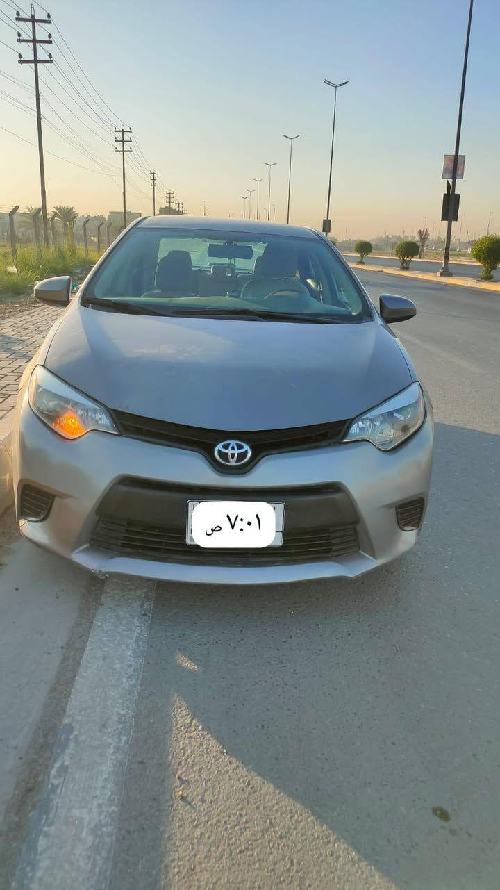كورلا موديل 2015 LE باسمي وارد امريكي حادثهة سرقة وبالعراق صفحة ونصف قمارة التواصل مع صاحب الرقم  ( *********** ) السعر 110 وبيها مجال

