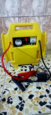 للبيع جديد حيل فقط تبديل بطارية شغال مشغل سيارة ومنفاخ تايرات محمول با...