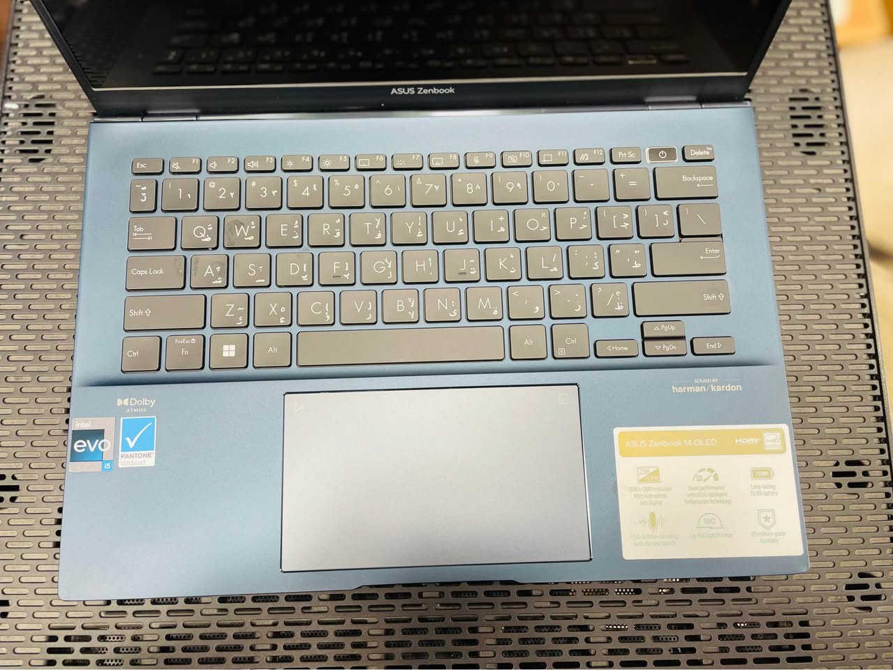 💻✨ ASUS Zenbook 14 OLED – لابتوب فاخر بشاشة مذهلة ✨💻

لابتوب نحيف وخفيف من ASUS مع شاشة OLED عالية الدقة وأداء سريع، مناسب للعمل، الدراسة، التصميم الخفيف، والاستخدام اليومي.

⚙️ المواصفات:
 • 🔹 الموديل: ASUS Zenbook 14 OLED Q409Z
 • 🔹 المعالج: Intel Core i5-1240P (Intel EVO)
 • 🔹 الرام: 8GB DDR5 بسرعة 4800MT/s
 • 🔹 التخزين: 256GB SSD NVMe (سريع جدًا)
 • 🔹 كرت الشاشة: Intel Iris Xe Graphics
 • 🔹 الصوت: Harman / Kardon مع Dolby Atmos
 • 🔹 الشاشة: 14 إنش OLED
 • 🔹 الدقة: 2880×1800 (2.8K)
 • 🔹 التردد: 90Hz
 • 🔹 HDR: VESA DisplayHDR

⭐ المميزات:

✅ شاشة OLED مذهلة بألوان قوية جدًا
✅ صوت احترافي من Harman/Kardon
✅ تصميم نحيف وخفيف وسهل الحمل
✅ أداء سريع للبرامج والأعمال اليومية
✅ مناسب للدراسة والعمل والتصفح والتصميم الخفيف

✨ ASUS Zenbook 14 OLED – لەپتۆپێکی پڕیمیۆم بە شاشەی ناوازە ✨💻

لەپتۆپێکی سووک و جوان لە ASUS، لەگەڵ شاشەی OLED بە کوالێتی بەرز و ئەداکاری خێرا، گونجاو بۆ خوێندن، کار و بەکارهێنانی ڕۆژانە.

⚙️ تایبەتمەندییەکان:
 • 🔹 مۆدێل: ASUS Zenbook 14 OLED Q409Z
 • 🔹 CPU: Intel Core i5-1240P (Intel EVO)
 • 🔹 RAM: 8GB DDR5 4800MT/s
 • 🔹 SSD: 256GB NVMe
 • 🔹 GPU: Intel Iris Xe Graphics
 • 🔹 دەنگ: Harman/Kardon + Dolby Atmos
 • 🔹 شاشە: 14 ئینچ OLED
 • 🔹 ڕووناکی: 2880×1800 (2.8K)
 • 🔹 Refresh Rate: 90Hz
 • 🔹 HDR: VESA DisplayHDR

⭐ تایبەتمەندی:

✅ شاشەی OLED بە ڕەنگ و کوالێتی زۆر بەرز
✅ دەنگی بەرز لە Harman/Kardon
✅ دیزاینێکی سووک و جوان
✅ خێرایی باش بۆ کارە ڕۆژانەکان
✅ گونجاو بۆ قوتابیان و کارمندان
✅ دۆخی زۆر پاک و ئامادەی بەکارهێنان

✅ حالة نظيفة وجاهز للاستخدام أربيل, العراق


**إذا كنت صاحب هذا الإعلان وتريد حذفه لأي سبب، رجاءا أرسل رسالة إلى الدعم الفني**