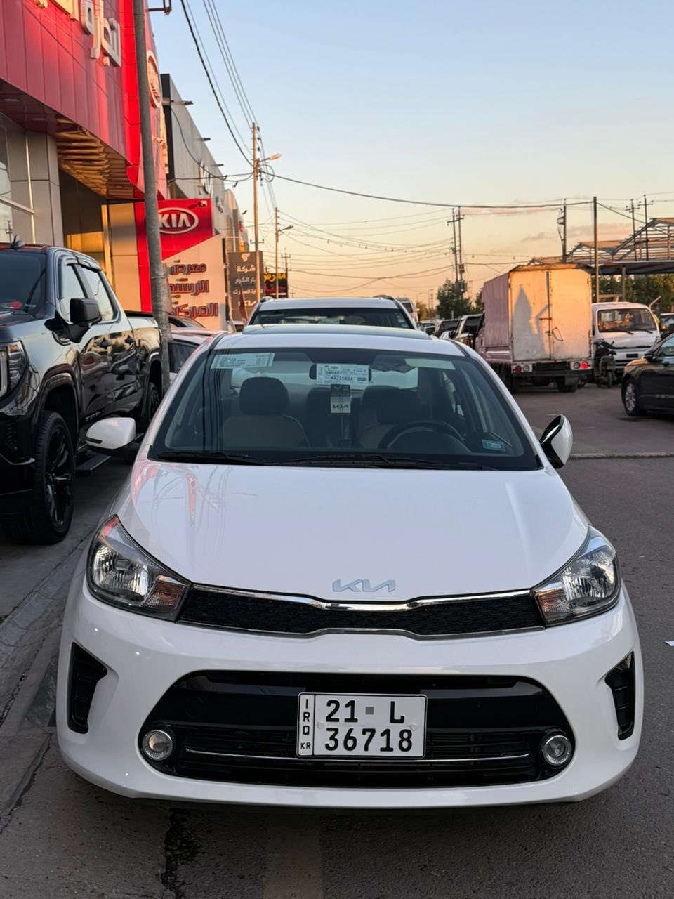 كيا بيجاس موديل 2023 خليجي فول عداد السياره 17 الف فقط
سبير السياره بعده منازل رقم سليمانيه الجديد وكاله او تحويل
مكفوله عده بارد اصبعين باب الصدر 
فتحه
شاشه جبيره
تحكم
داخل جلد
كروز سرعه 
اشاير بلمري
ويل كب
السياره بحالة الوكاله 
السعر 113 وبيها مجال 
***********
العنوان بغداد الشرطه 4
