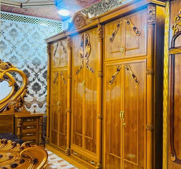 غرفه نوم صاج عراقي داخل خارج حطاطه خشبه 5ملم شرط استخدام قليل السعر #مليون_ونص وبيه مجال *********** العنوان الرمانه البوعبيد منطقة الحويجه
