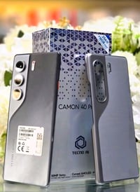 جهاز للبيع تكنو كامون 40 برو G5 الذاكره 256 العشوائيه 8 السعر 275  راس...