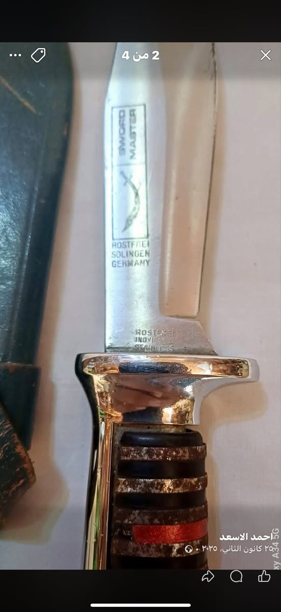 سكين سلونجين الماني نضيف جدا


**إذا كنت صاحب هذا الإعلان وتريد حذفه لأي سبب، رجاءا أرسل رسالة إلى الدعم الفني**