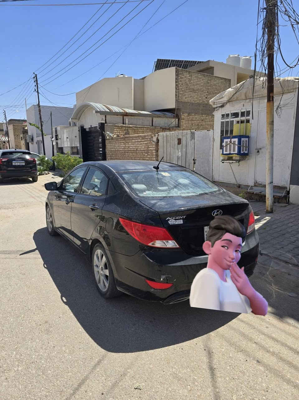 اكسنت وارد امريكي 2017 رقم بغداد  بيه جاملغ بدون دواخل  وبنيد طاير على القماره  وباردات  شويه كير ومكينه خير من الله تبريد تايرات كلشي جاهز  ميكنه 1600 جي دي   ***********
