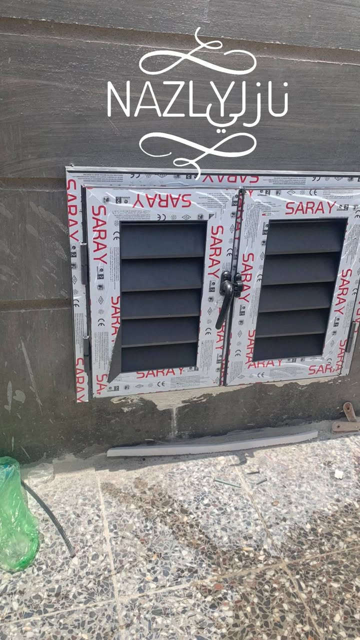 من أعمال معمل ومعرض نازلي
في بغداد
أبواب وشبابيك بلاستك والالمنيوم
عازله للصوت والحرارة والغبار 💯 
نعمل حسب المواصفات المطلوب
بحدث الموديلات
وأفضل المواد دقه وجوده عاليه

العنوان كركوك القادسيه شارع المرور القديم
قرب حلويات الحلوانى
للتواصل والاستفسار
***********
***********
