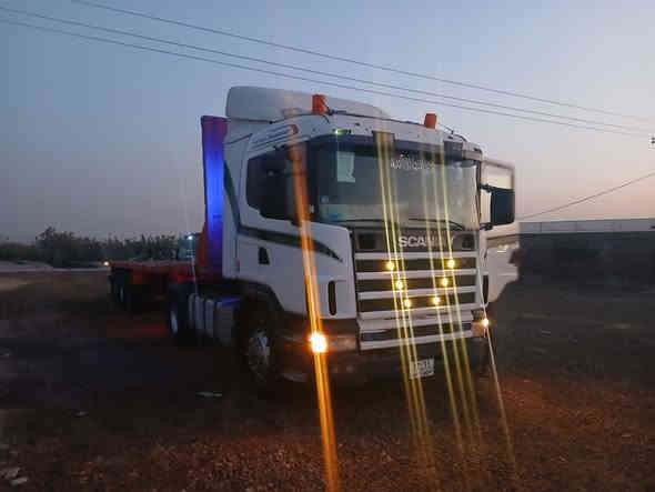 سكانيه للبيع مكينه بم ونوزل لاصرف ولا بخار تخم تاير رقم دهوك تحويل مباشر تبريد شغال   لمكان صويره لسعر 160 راس وعربانه وبيهه مجال ♤***********♤***********
