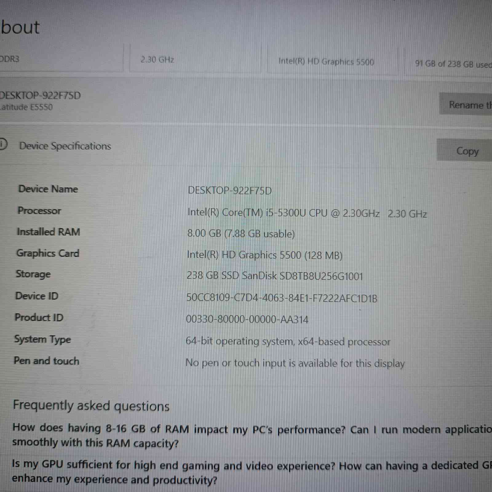 حاسبة DELL المواصفات جدامك حاسبه راقيه و الرامات قابله للزياده وايضا الهارد حاسبه كلش راقيه اكتب تم واجيك خاص


**إذا كنت صاحب هذا الإعلان وتريد حذفه لأي سبب، رجاءا أرسل رسالة إلى الدعم الفني**