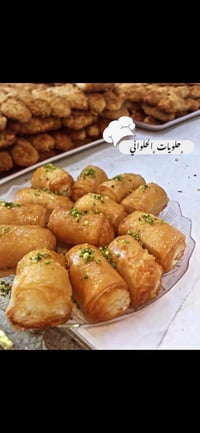 زنود الست • حلويات شرقية • دهن حر • فستق حلبي • حلويات منزلية • معجنات...