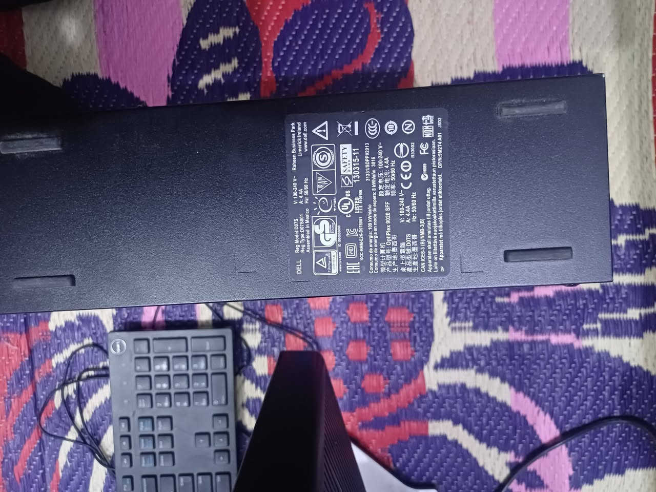 حاسبة optiplex 9020 
المعالج i5 
الرام 16 
مع شاشة حجم 19  
مع كامل الملحقات 

السعر 100 الف قفل 
المكان البصرة الكباسي
رقم الهاتف ***********
