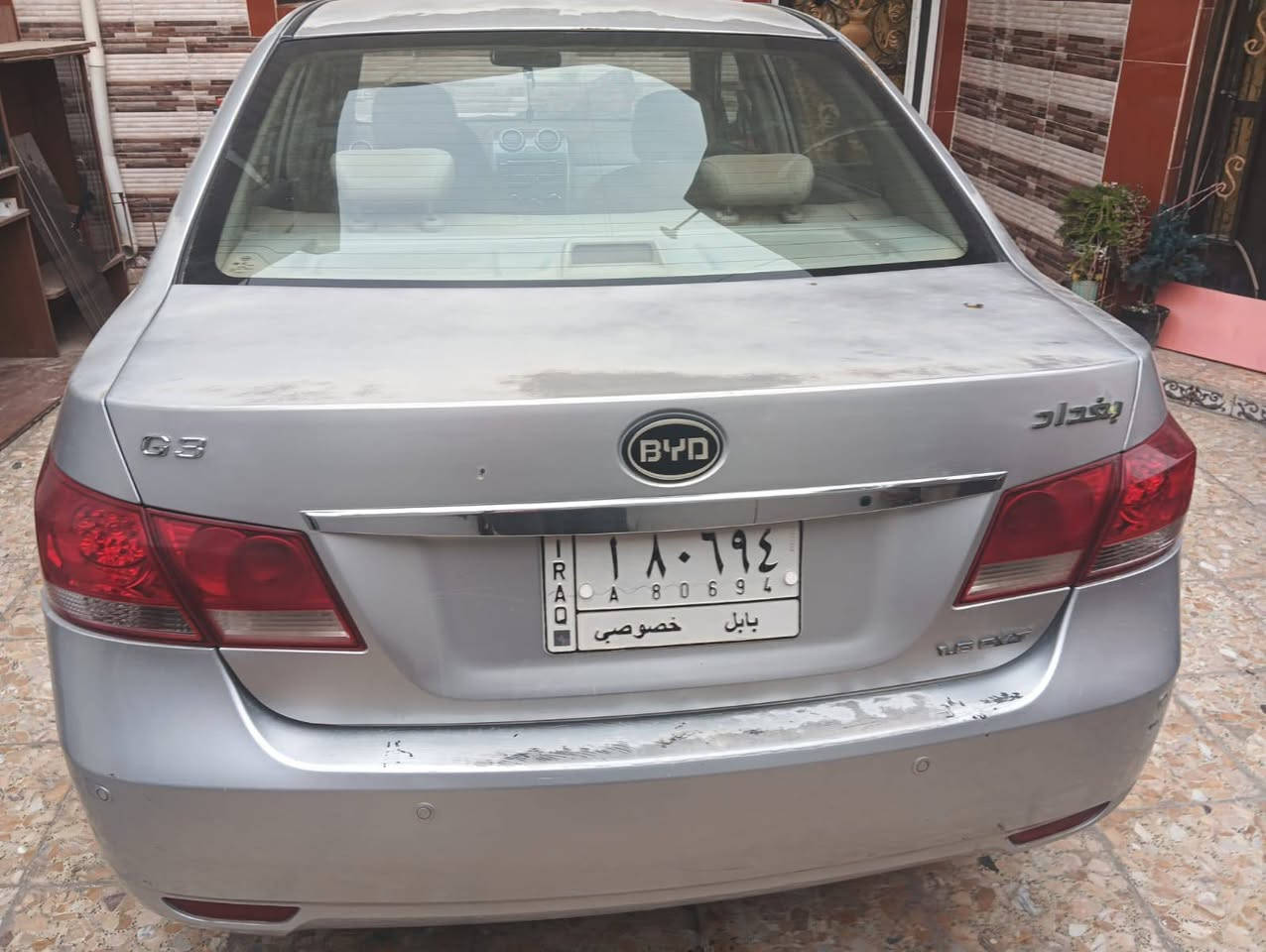 للبيع BYD G3 2016 سياره تبريد ثلج مكينة وكير كفالة حداد جديده تخم تاير جديد باتري جديد كهربائيات كله شغاله بيها خياس بالدور موضح بالصورة وقطعتين صبغ رقم بابل تحويل 
مكان بابل مركزالسعر48وبيه حك الجيه للبيع فقط ما اراوس ***********
