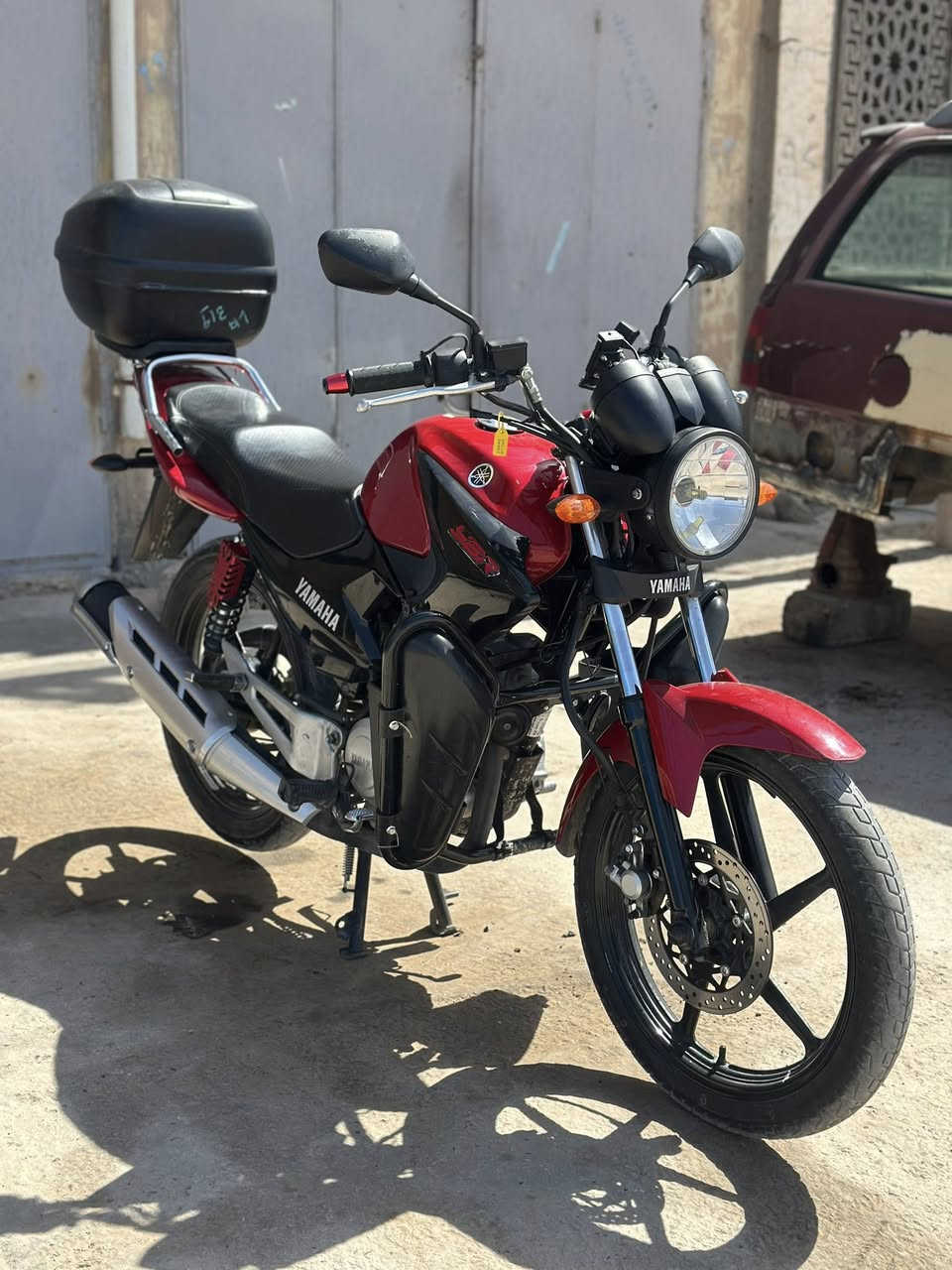 ياماها ياباني اصل 2018 نوزل محرك 150cc دراجه رمبه بمعنى الكلمه ماشيه 5500 فقط بدون اوراق مال رمبه

1.تدفئه يدات
2.حساس ستانه
3.حساس دهن
4.حساس كرنك
5.قاعده وشحن تثبيت كامره للتصوير
6.هورن سيدان اصلي
7.لايت زينون سعره 50 الف شرط اصلي
8.دهن موتل+بانزين فقط محسن
9.نوزل 

دراجه ولا غلطه 

السعر (مليون و150) للاستفسار ***********
