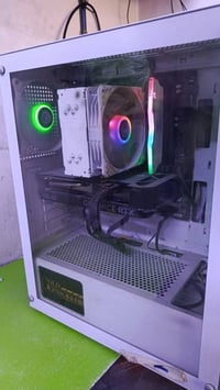 كيس للبيع توصيل لكل المحافظات VGA ASUS RTX 4060 DUAL 8G CPU  CORE I5 1...