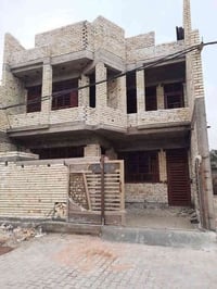 الدار للبيع هيكل مساحة 200 وجهة 10 نزال 20  بناء درجة اولى فول عنوان ا...