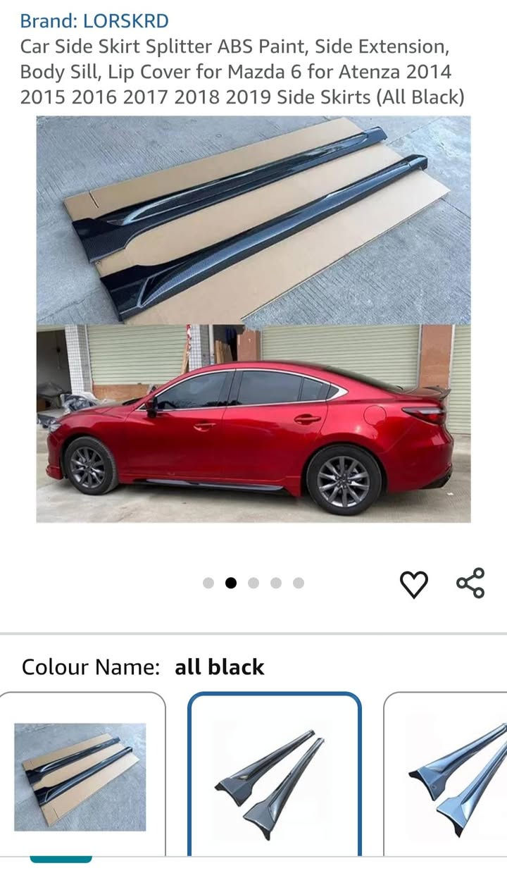 سلام عليكم
عندي غراض سيارات اشكال دوسات سياره 
سبايدر موديلات  على جناح على لحيه امامي موديلات 
بردات امامي جامه اضويه اكو غراض بي ام شباج امامي
السعار كلمن وسعره اسعار مناسبه 
متوفر توصيل خاص مفتوح


**إذا كنت صاحب هذا الإعلان وتريد حذفه لأي سبب، رجاءا أرسل رسالة إلى الدعم الفني**