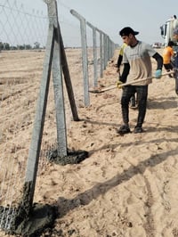 اسيجة BRC • صب دنك كونكريتية • بابل