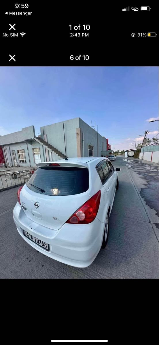 Versa 2011 SL Sports 
 ڤێرسا قەپات مواسەفات ئەمریکی مەکیینە20
لەبەر خانوو دەیفرۆشم پارەیەکی چاکم لێ دایە 
بروام نەدەکرد رۆژێ دابێ بیفرۆشم 💁
 
دەبل تراکشن
تازە پێشیم داگرتووە   
دەبل سەماحە 
شانەکانی سەماحەیە 
ئەی بی ئێس 
تەحدیل سورعە 
حاساسی هەوای تایە  
‎مەکینە گەورەیە 
‎سوکان ڤۆلیۆم تەعدیل سورعە 
‎فوول مواسەفات    
‎خۆی دوو پارچەی بۆیاخە من بە سێ پارچە دەیفرۆشم تاقەتی سەر ئێشەم نی
دەرگای لای سەیاق لەگەل بۆنید لەگەل چامرخی لای سەیاق  بێ  جەمپ بێ ناوگرتن  
   
‎سەنەوی تا ٢٠٢٩ نوێیە 
‎  
‎
داوای89مەجالێکی زۆر کەم  
سەیارەکە فوول کەمالیات 
‎ أربيل, العراق


**إذا كنت صاحب هذا الإعلان وتريد حذفه لأي سبب، رجاءا أرسل رسالة إلى الدعم الفني**