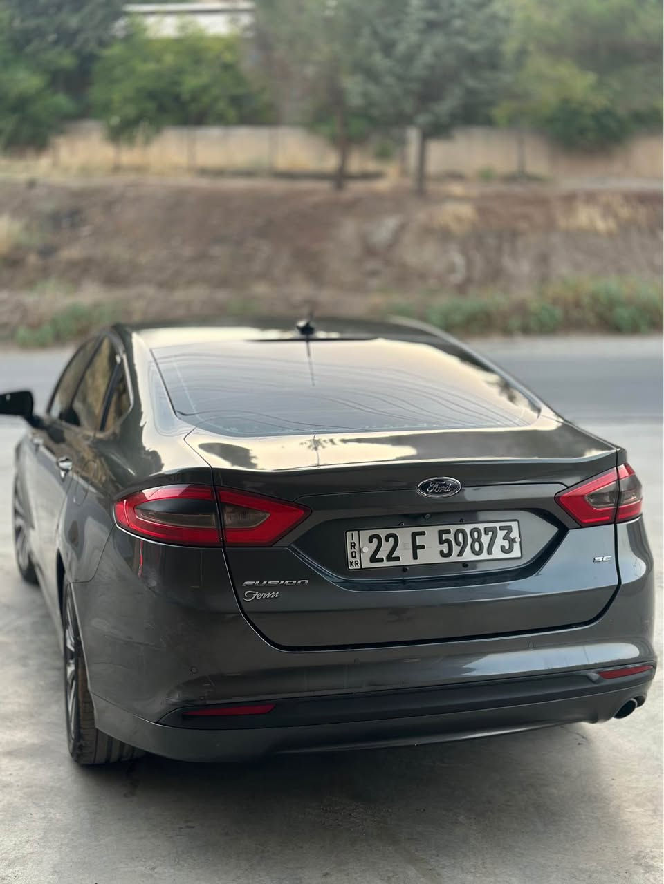 ‎فۆرد فیوژن مۆدێل ٢٠١٦
مواسەفات SE 
‎مەکینە مەڕغوب 2.5
‎٣ شاشە و شاشە گەورە 
‎ کوشین کارەبایی
‎ برێک بەسمە
تەبرید مەرکەزی
 تحدید سوڕعە
جام auto
تایە و ویل ١٨ 
‎ کۆدی دەرگا
‎ حاسە وکامێرا و چەندین مواسەفاتی دی
‎سەیارەکە200کم رۆشتوە
‎تەنها بۆنیتی بۆیاغە 
هەزە و سەنەوی نوێیە تا 2031 و بە ناو خۆمە 
نرخی 110 و مەجال

ڕەقەم شانسی
 3FA6P0H71GR287906
‎

ڕەقەم تەلەفۆن
*********** أربيل, العراق
