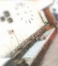 جلسة عالية اسفنج • ٤ قطع كبار • ١٨٠ سم