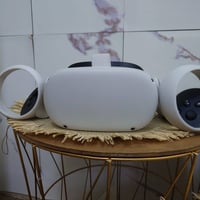 اوكولس كويست 2 استعمال اقل شهر 256gb  مع ستراب و بطارية تدوم 6ساعات و ...