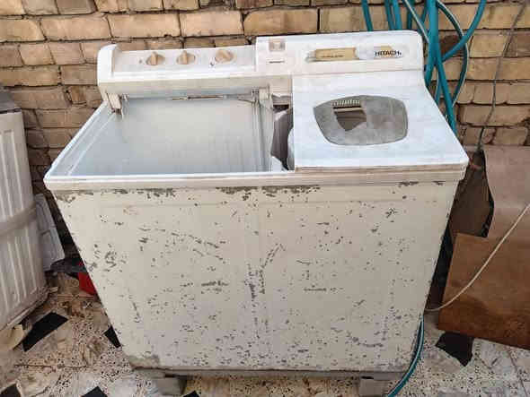 سلام عليكم غساله هيتاشي باب اول رايدهه ب ٣٠ قفل شرط الفحص والشغل الاستفسار ع رقم ***********
