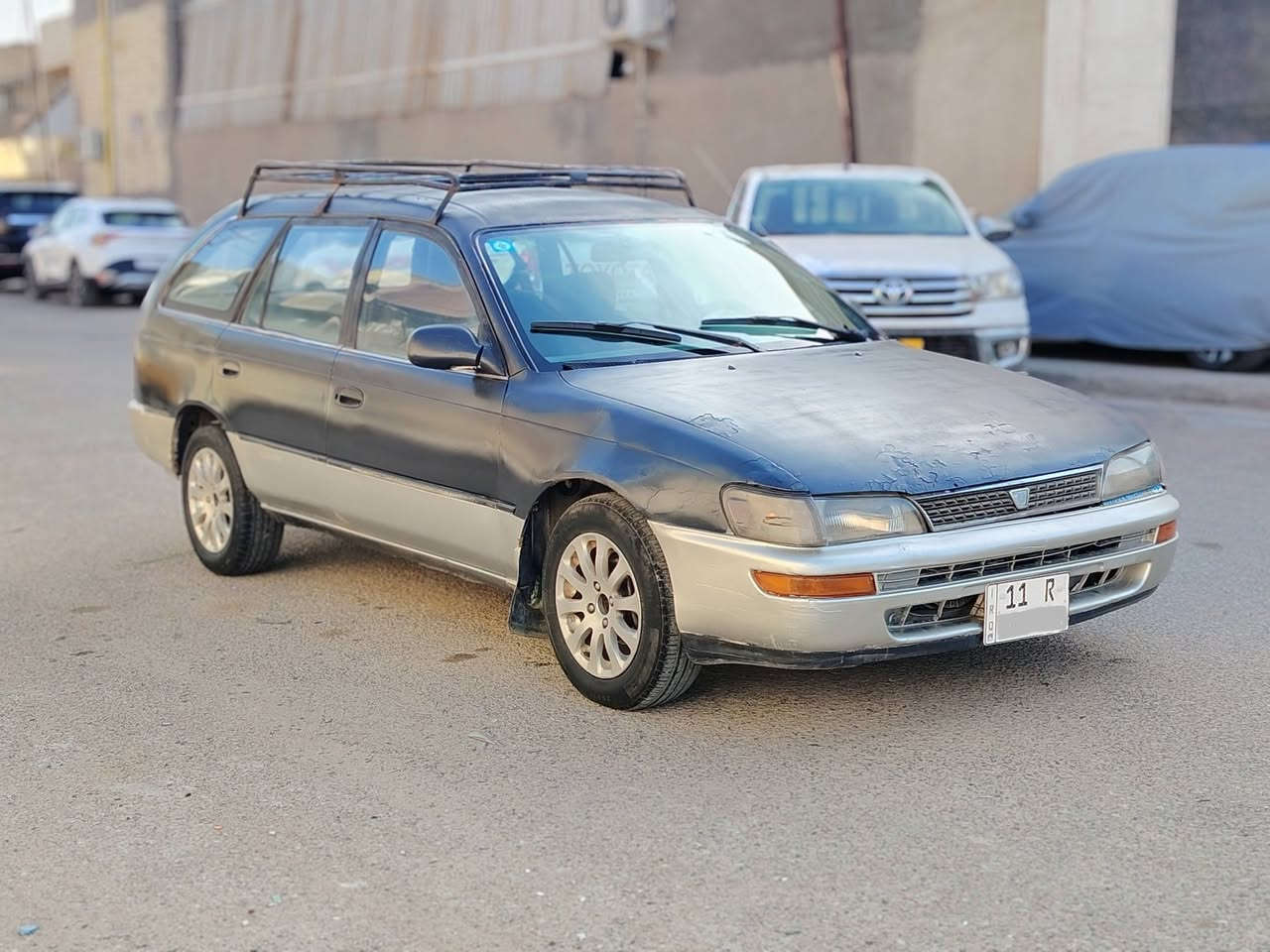 كورلا ستيشن موديل 1993
السعر 37 بيع فقط
رقم بغداد نكليزي سنويه 29                              
كير محرك مكفول محرك 1800                          
جام كهربائي سنتر إلك                                                                  
مكانه بغداد البلديات
 تواصل وتساب ***********
