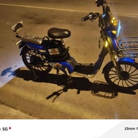 دراجة كهربائية • نضيفة • سعر تفاوضي
