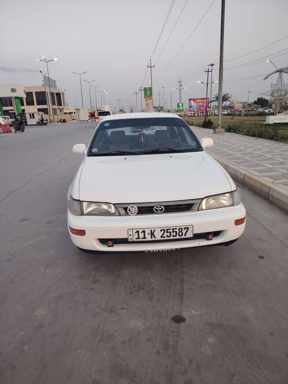 سلام عليكم رمضان كريم عالجميع 🤍
للبيع كورلا  موديل ١٩٩٤
رقم بغداد بأسمي تحويل ثاني يوم 
كير ومكينه حااويه مكفولة من التنقيص والتبخير 
 حدادية جديدة   خير من الله 
كهربائيات كلها شغالة 
تبريد ثلج 
غرفتها جديدة مدوشمة 
تخم تاير جديد 
سيارة جاهزة من كلشي ربع ما تصرف عليها 

مصبوغة  جمالية بدون حادث وخياسات 
مكان واسط كوت 

السعر ٦٧وبيها مجال الشراي يتصل وبخدمته 

***********
