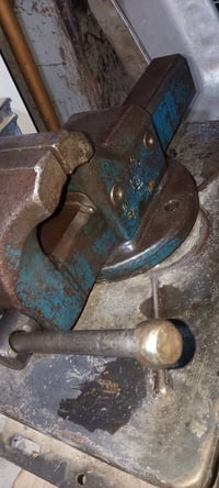 ماكنة ألماني • حديد قديم • ٦إنش