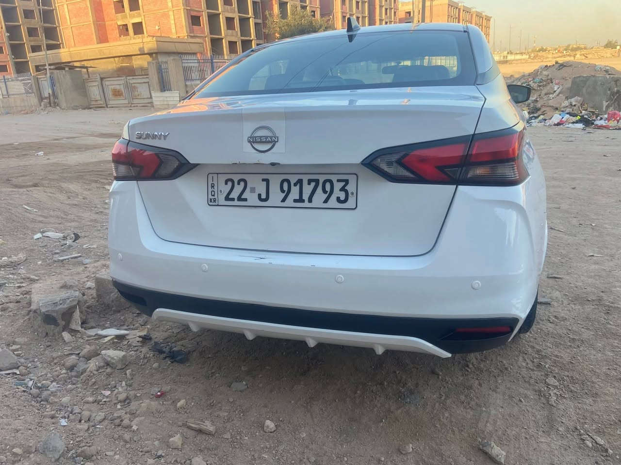 السلام عليكم
نيسان سني خليجي الشكل مكسيكي مديل 2024

رقم اربيل سيارة جديدة وجاهزة اي نقص ما بيهة 
بيهة بارد قبق الجنطة فقط ماخذهة زيرو
***********
مكاني الزبير دور الضباط مقابل الشقق الحمر
السعر ١٣٨$ بيهة مجال بسيط حك الجية
