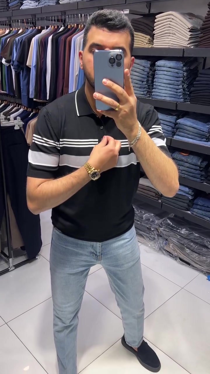 تيشيرت ماركه خامه تريكو قطن ١٠٠٪؜ خامه درجه اوله متوفر ب5 الون فقط ✅🔥
قياسات  S M L XL XXL قياس المعروض L
بنطرون ماركه قياسات 30 إلى 40
المنشئ تركي 🇹🇷 
توصيل بغداد 5 الف  توصيل محافظات 5 الف
العنوان بغداد مول زيونه طابق الاول 
التواصل دايركت او واتساب ***********
