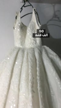 فساتين زفاف • أبيض • توصيل جميع العراق