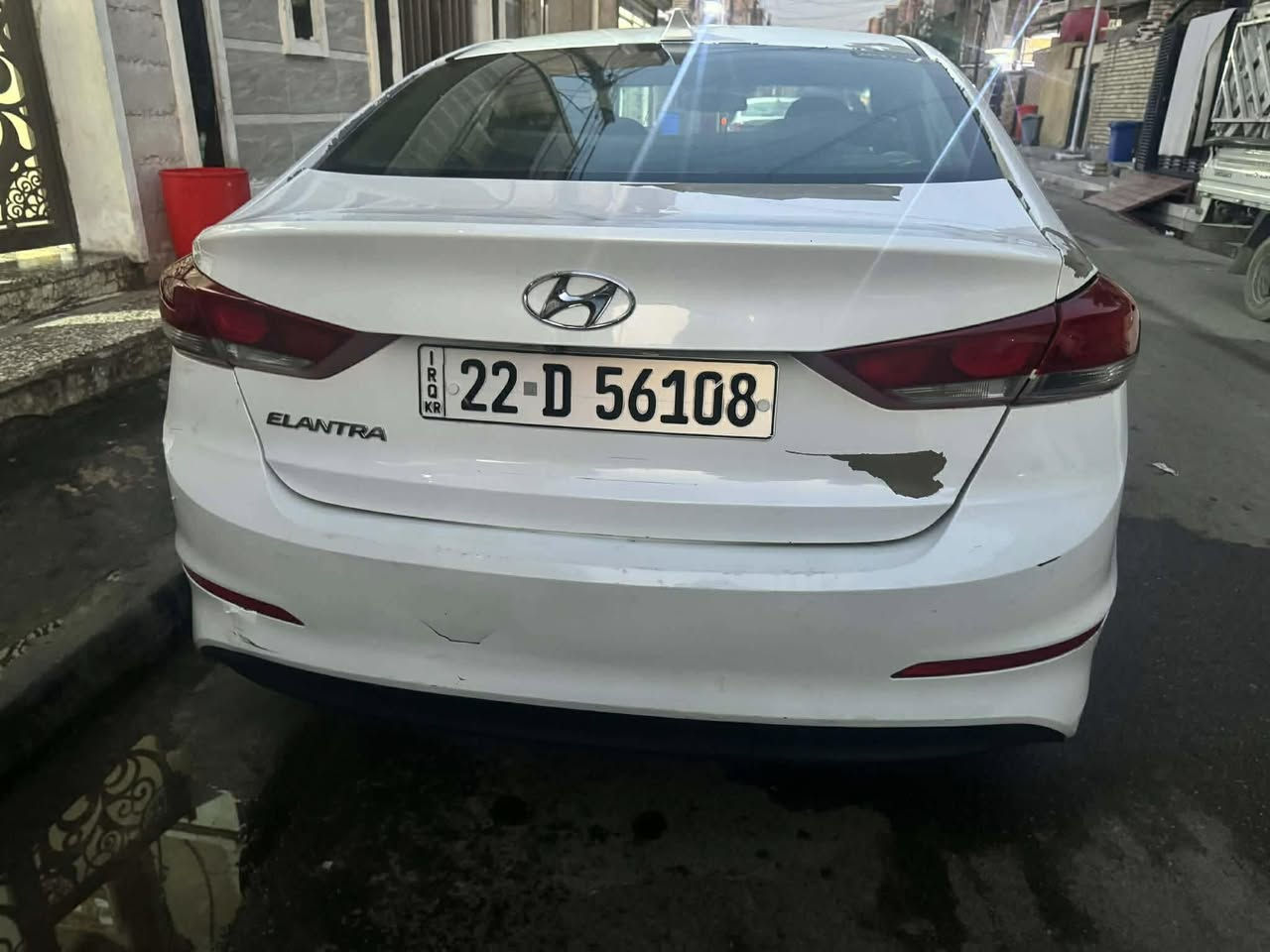 السلام عليكم اخوان النترا 2017 للبيع حادثها فقط بنيد والسونار موجود السيارة كير محرك مكفول تبريد ثلج السيارة باسمي رقم دولي وسنوية جديدة تحويل ثاني يوم مكانها بغداد الشعب والسعر ب112 وبيها مجال بسيط 
وهذا رقمي ***********
