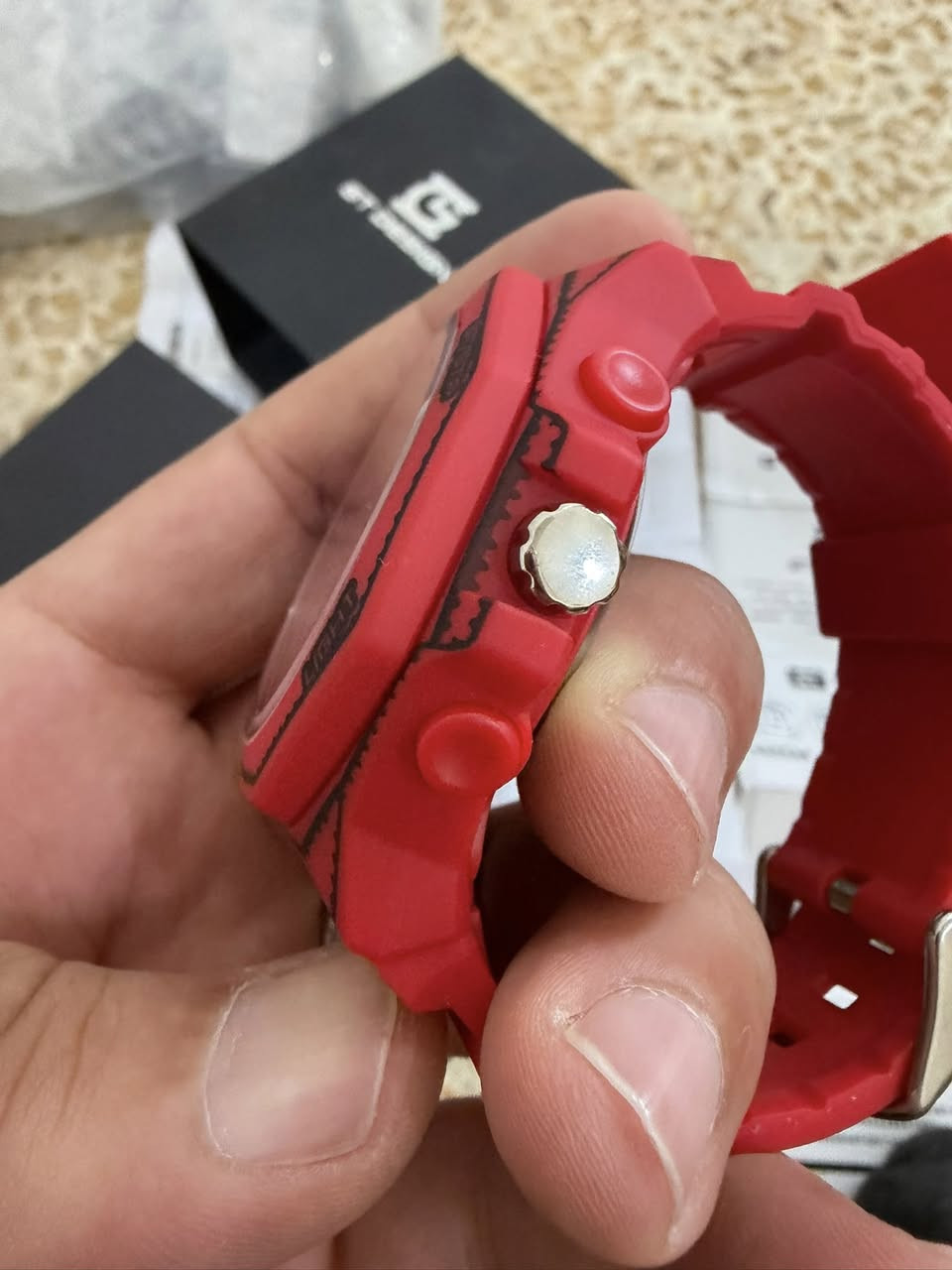 GT DESIGN
جي تي ديزاين 
ساعه رقميه 
جديد غير مستخدم 
كامل ملحقات 
45 الف 
يوجد توصيل


**إذا كنت صاحب هذا الإعلان وتريد حذفه لأي سبب، رجاءا أرسل رسالة إلى الدعم الفني**