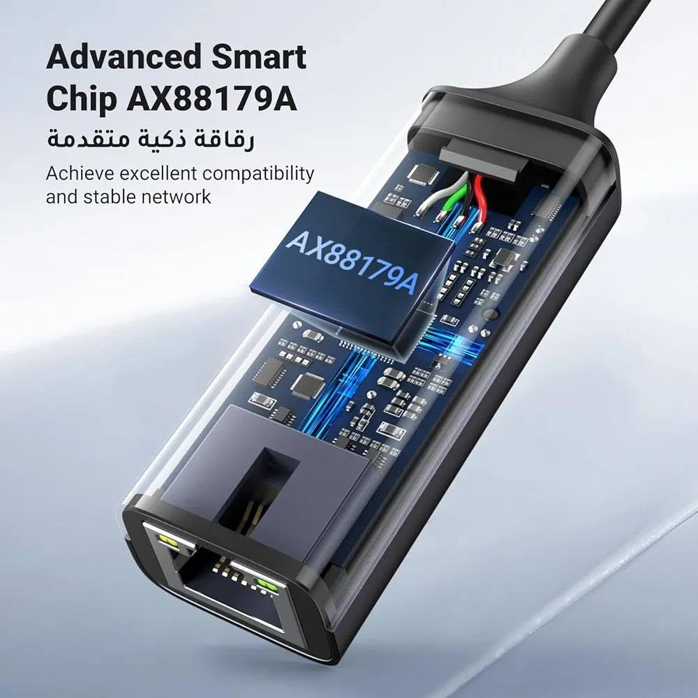يوجرين محول USB 3.0 الى ايثرنت، محول انترنت USB الى شبكة 1000Mbps جيجابت RJ45 LAN متوافق مع ماك بوك وسيرفس واللابتوب والكمبيوتر مع ويندوز واكس بي وفيستا وماك/لينكس بدون برنامج تشغيل


**إذا كنت صاحب هذا الإعلان وتريد حذفه لأي سبب، رجاءا أرسل رسالة إلى الدعم الفني**