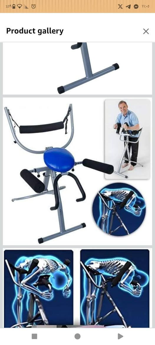 جهاز تخفيف ضغط العمود الفقري من العلامة التجارية BodyHealth، المعروف باسم SpinLax.الجهاز مصمم لتخفيف آلام الظهر عن طريق تمديد العمود الفقري وإعادة محاذاة الأقراص الغضروفية.يمكن استخدامه في المنزل لتوفير الراحة للظهر والرقبة والوركين دون الحاجة إلى التعلق رأسًا على عقب.الهيكل مصنوع من الفولاذ المتين ويحتوي على وسادات مبطنة للصدر والذراعين لتوفير الراحة والأمان أثناء الاستخدام

ب35الف والتوصيل مجاني لجميع المحافظات العراقية


**إذا كنت صاحب هذا الإعلان وتريد حذفه لأي سبب، رجاءا أرسل رسالة إلى الدعم الفني**