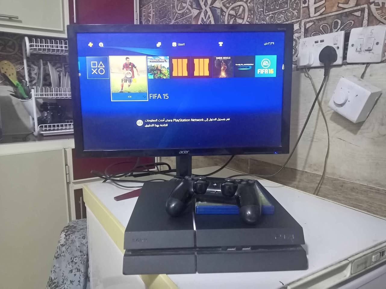 بلي ٤ فور غير مهكر
نضام 13.02
ويا قرص فيفا
ويا جوستك اصلية وحده
جهاز شغال ما بي أي مشاكل
حجم الهارد ٥٠٠

السعر 175 قفل
مكاني بغداد اليرموك بغداد, العراق


**إذا كنت صاحب هذا الإعلان وتريد حذفه لأي سبب، رجاءا أرسل رسالة إلى الدعم الفني**