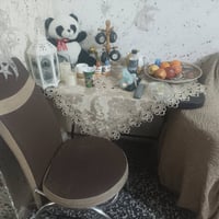 قنفات • ميز طعام ٢ كراسي • اوفن شغال