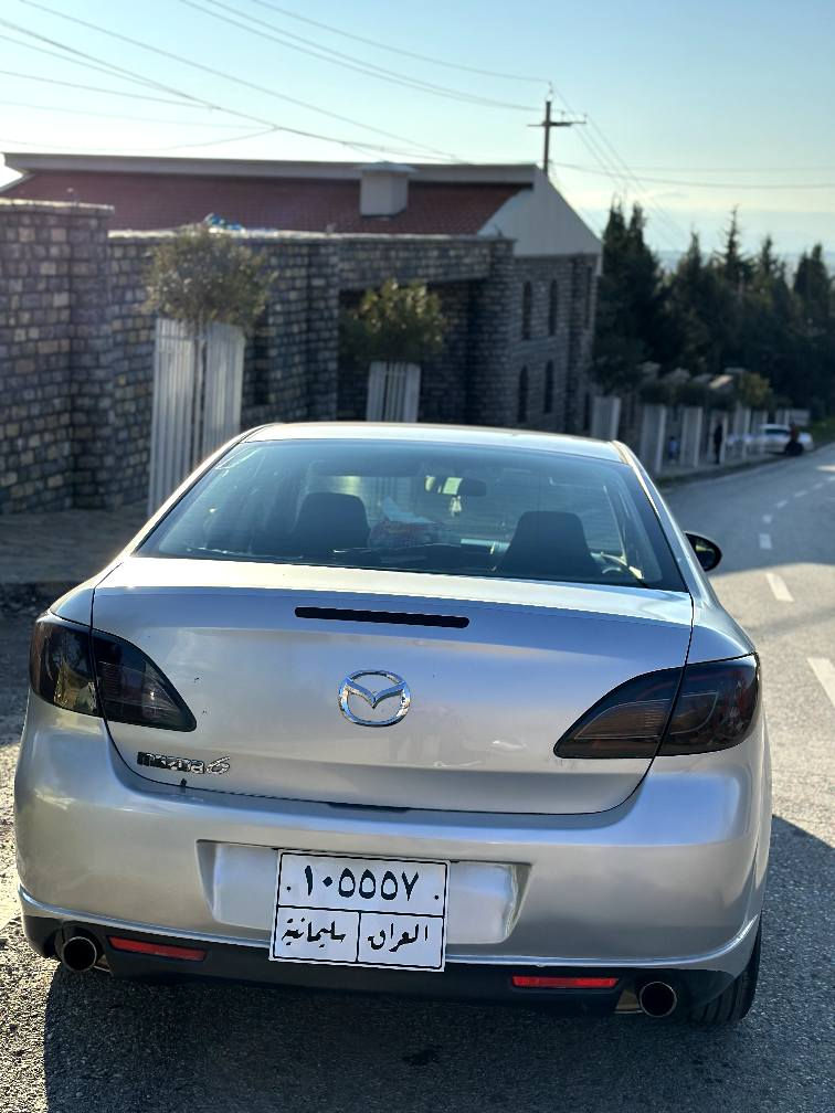 مازدای ٦ &٢٠٠٩ خلیجی
شەغال
 گێڕ ئۆتۆماتیک و عادی
٤ جام کارەبای ئاوێنە کارەبای
گێڕ و مەکینە بەشەرت تەبریت بەشەرت
یەک پارچە بۆیاخ و کەمێک سارد
سەنەوی تا مانگی ٤ تازەیە
سەیارەکە پاکە و تازە پێشی کامل داگیراوە
سۆنەری تازەیم داناوە
نرخی 82 وەرەقە و معامەلە
***********
*********** السليمانية, العراق
