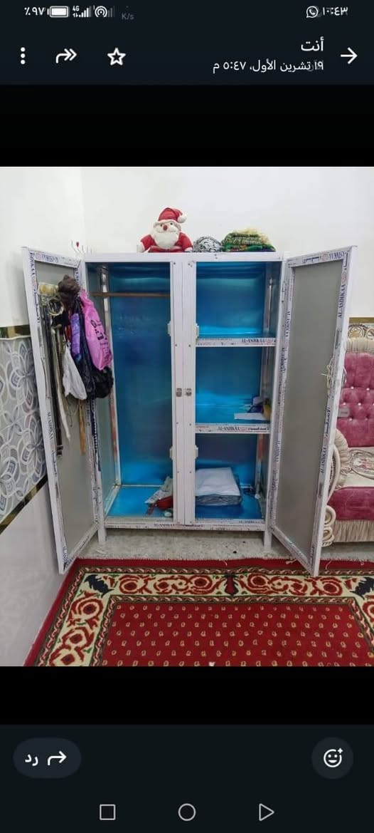 السلام عليكم كنتور المنيوم للبيع جديد سعره 200الف العنوان شارع الوكفه قرب صيدليه لمى البديري للاتصال على الرقم التالي ***********
