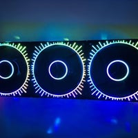 3 مراوح RGB • KALUO • نسخة برو