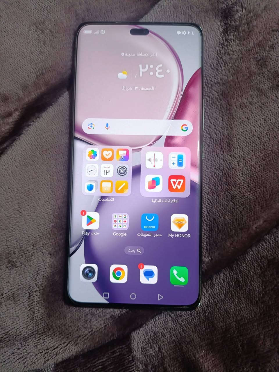 HONOR x9c 
مستخدم شي قليل اخو الجديد 
دبل سيم +256+رام12+12
السعر 300قفل 
#بيع او #مراوس
مكاني موصل الأيمن 
***********
