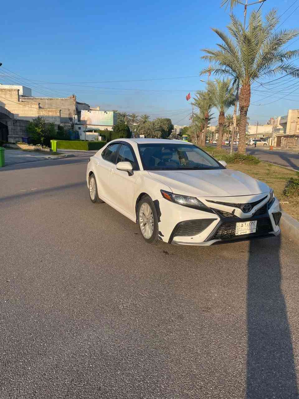 سلام عليكم للبيع فقط بدون مراوس 
تيوتا كامري 
موديل 2018 
وارد امريكي حادثها سرقه دعاميه ورادار 
بالعراق صار بيها حادث بالبنيد تبدل وانصبغ وانصبغت ويا جاملغات اماميه توحيد لون 
وصور الحادث موجوده 
بدون دواخل بدون ايرباك فقط البرده 
ماشيه 100 الف 
مواصفات LE 
✅شاشه 
✅تحكمات 
✅عداد دجتل 
✅كامره 
✅رادارات 
وباقي المواصفات العاديه 

مكانها بغداد سيديه 📍

السعر 165 ورقه وبيها مجال للشراي 

للاتصال ***********
