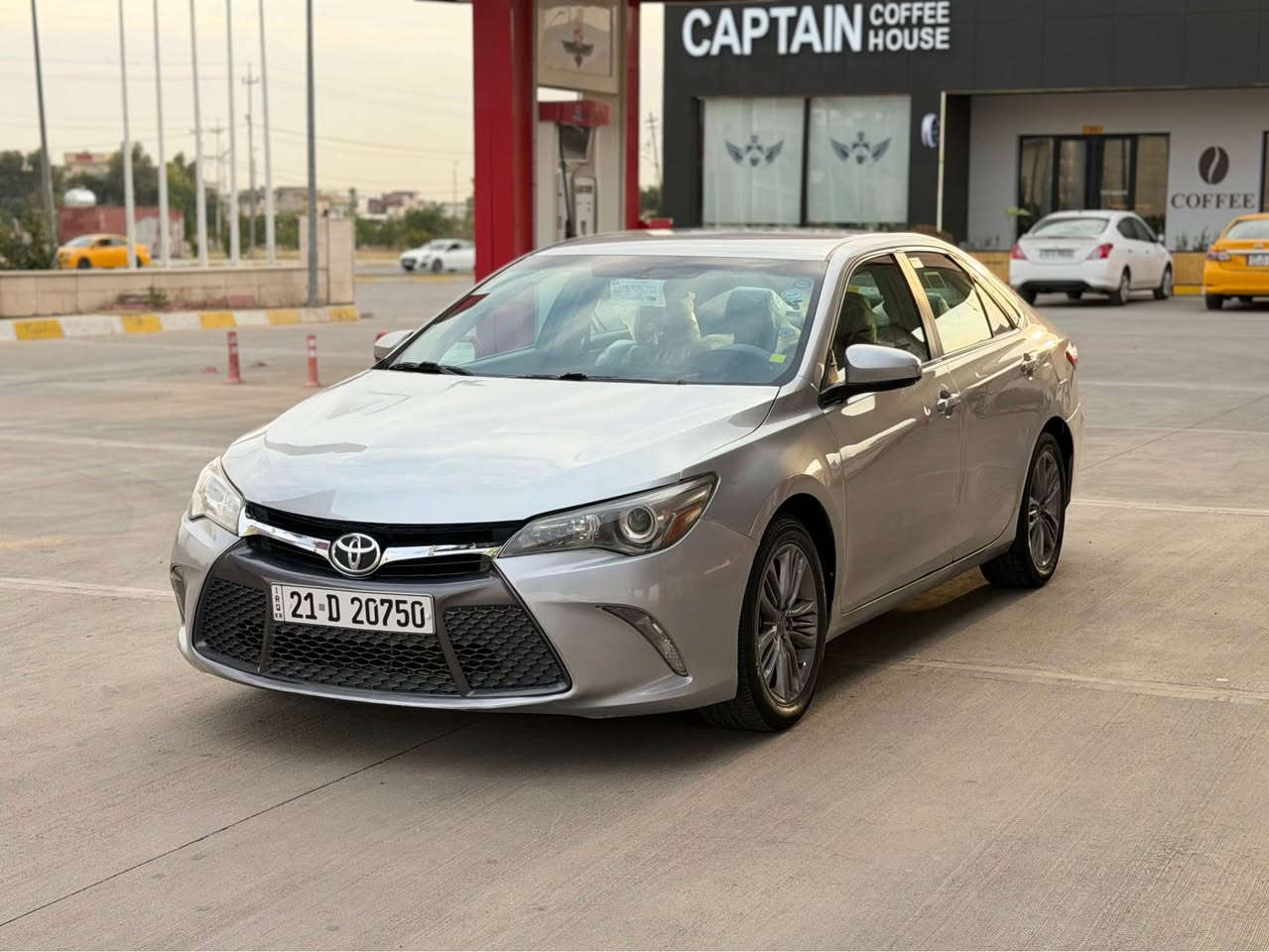 تويوتا كامري موديل 2015 مواصفات  Se
سعر 118$ بي مجال قليل
سنوية رقم هزه كلة جديد شرط تحويل
گير محرك بشرط 
اربع قتع صبخ دواخل شي بصيط
مكاني كركوك 
رقم موبايل ***********
*********** كركوك, العراق
