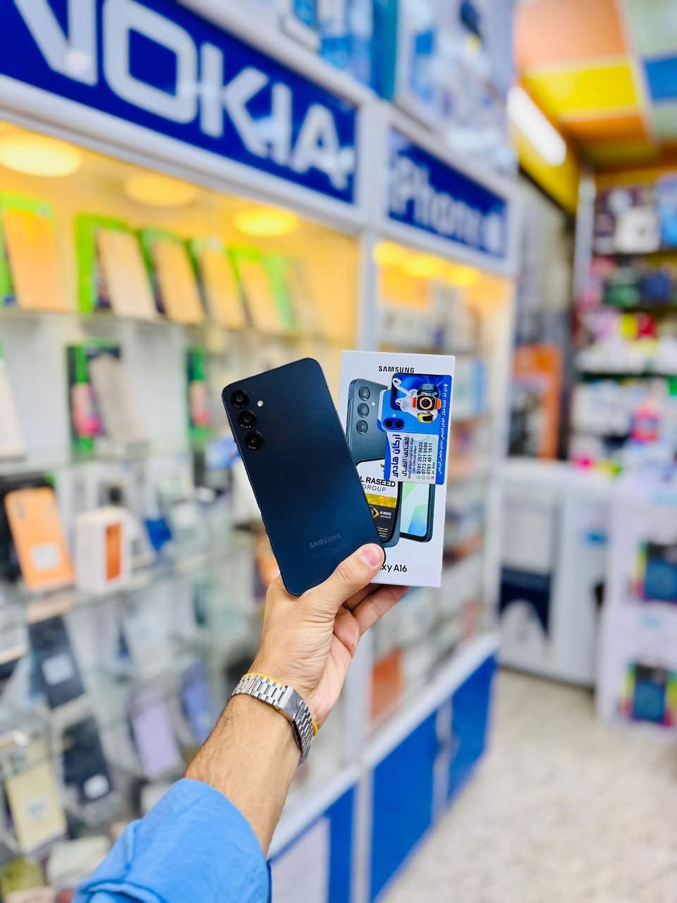 على بركه الله
متوفر وجبه من شركه SAMSUNG 
بألوان جميله وذاكرات قويه جداً
بأسعار مناسبه وحلوه ♥️

العنوان : ذي قار /قلعه سكر /الشارع الرئيسي/مقابل المقهى الرياضي 

للتواصل :***********
للتواصل :***********

📱 📱📱📱📱📱📱📱📱📱📱
