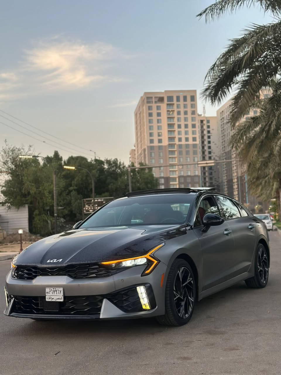 K5
2025 

فول السيارة GT لاين 

تو ويل مو فور ويل المرغوب 
فتحة 

داخل احمر 

كشن كهرباء 

تدفئة كشنات 

قطعتين تبريد 

شاشة متصلة 

شنو موصفات با k5 بيه 

حادثه فقط جاملغ امامي كان مشخط وبي ضربة خفيفة 

انصبغ الباقي مكفول 

السيارة بنيد مغلف PPF 

مكان السيدية 

بيه ارباك بردة ودشبول ودركة ورجع سستم 

شواصي سليمة لغود سليمة 

وديترات سليمة 

***********
