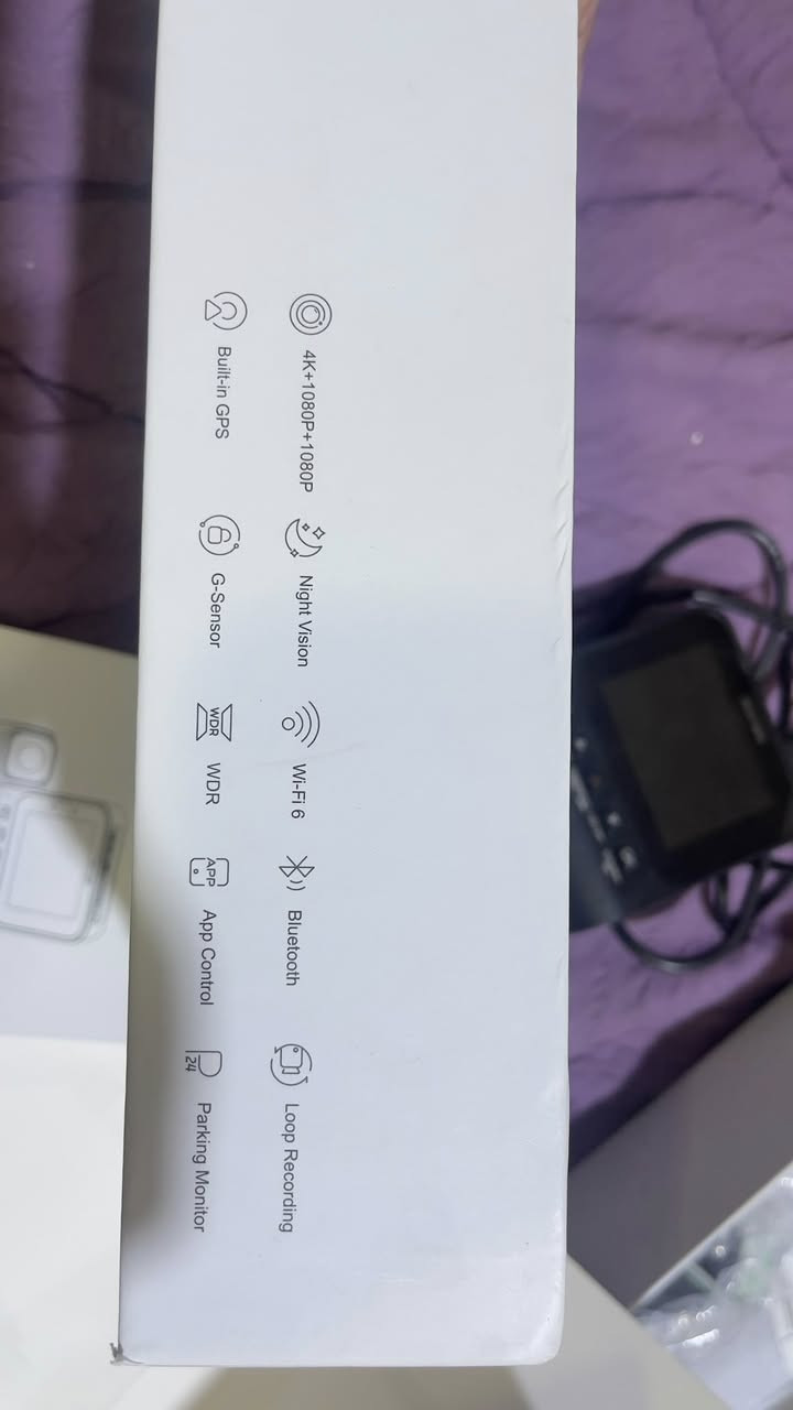 كاميرا ماركة فول مواصفات صور المواصفات موجودة ( وافاي مع بلوتوث - ثلاث كاميرات بدقة امامية 4k حقيقي - gbs تحديد خريطة الحادث ووقت الحادث والسرعة- سسنر استشعار حركة الحادثة للتسجيل اثناء انطفاء السيارة - تطبيق على هواتف الايفون والاندرويد لمشاهدة الفيديو مباشرة او سحب الفيدو الى الهاتف وهواي مواصفات... 

السعر 100 الف بيها محال قليل علماً سعرها بالسوك متوفرة 150 بس محتاج واريد ابيعها. 

الشراي يتصل فقط ***********
